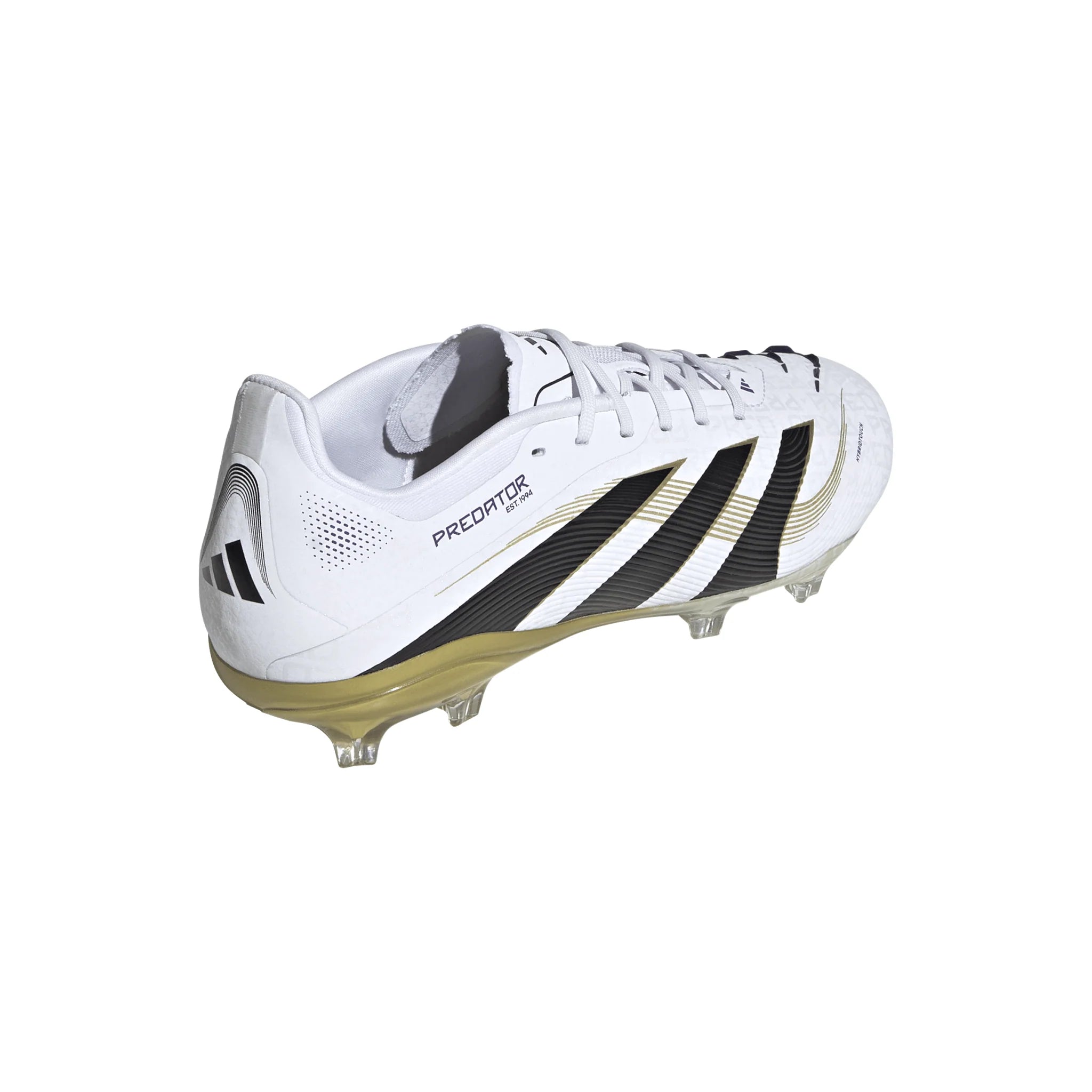 adidas Predator Elite Firm Ground Boots Kids White Black
