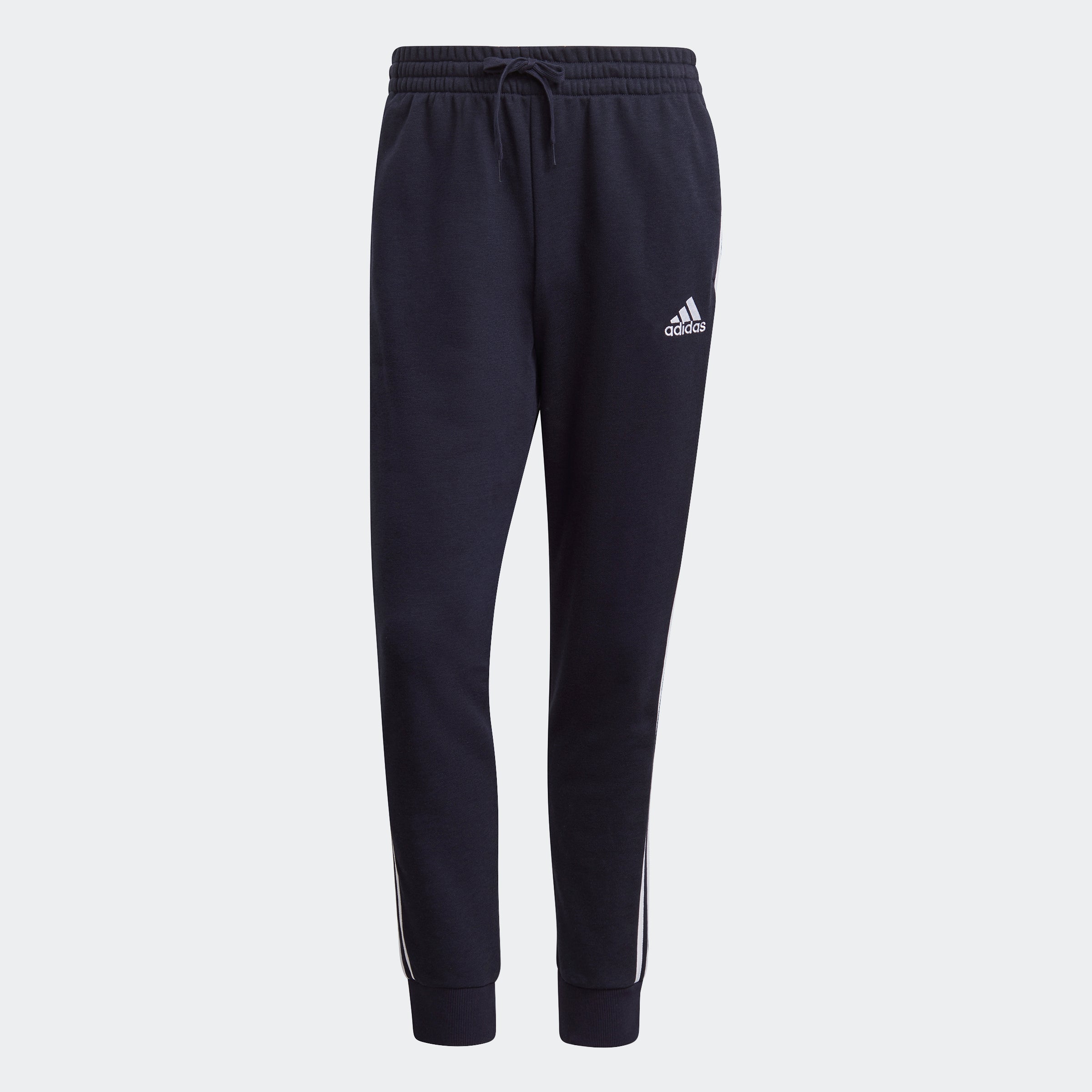 Men's adidas Essentials French Terry Tapered Cuff 3-Stripes Pants