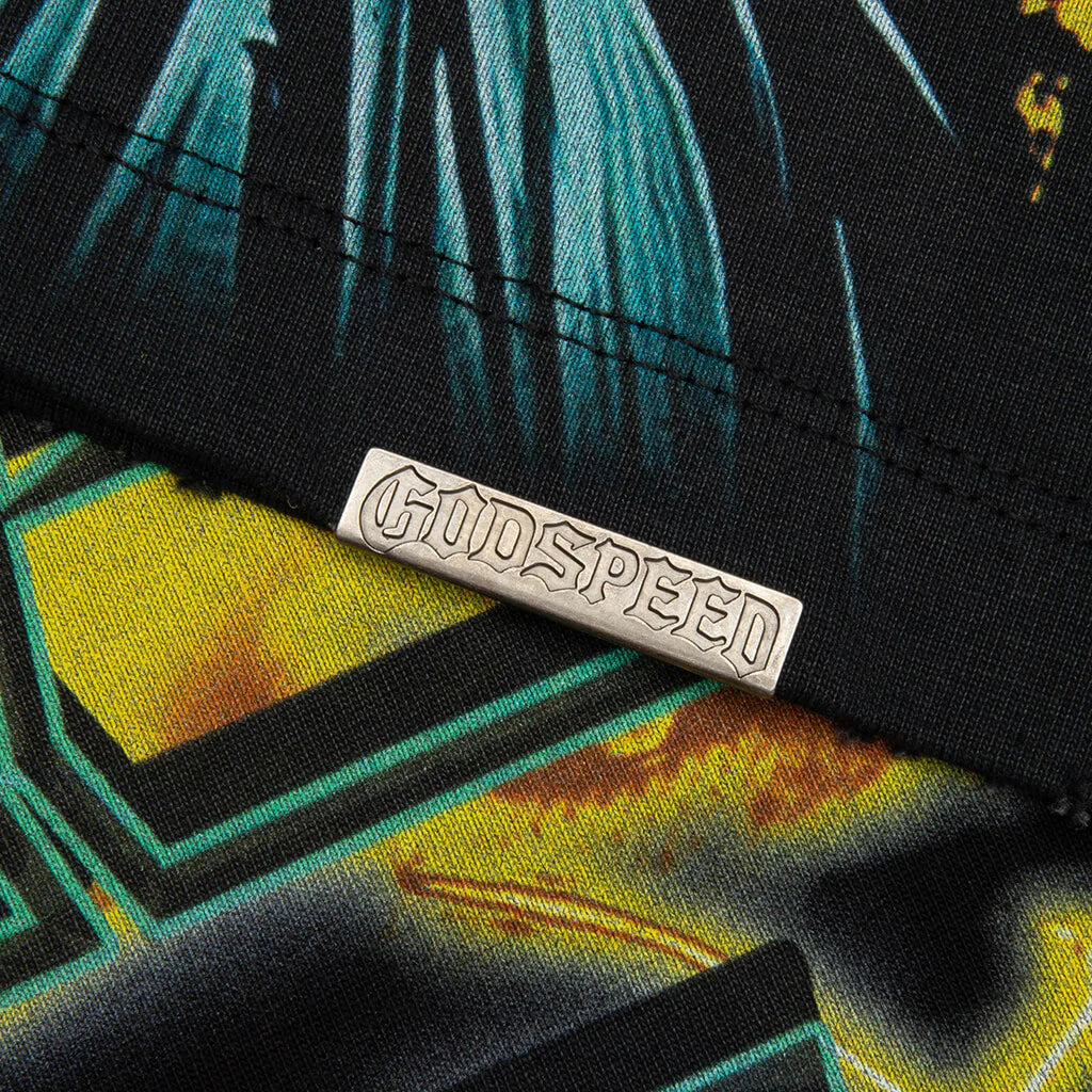 Voltage Sleeveless T Shirt Yellow