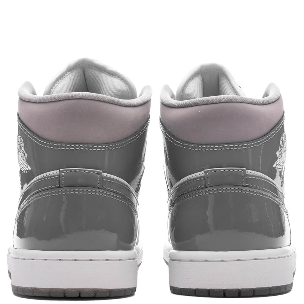 Air Jordan 1 Mid SE White Cool Grey Medium Grey