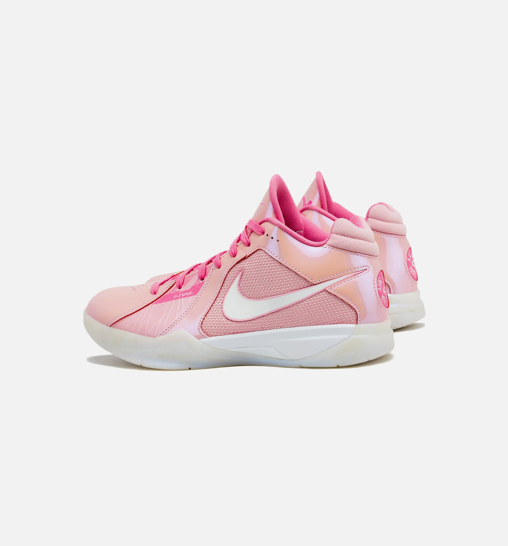 KD III Aunt Pearl Mens Lifestyle Shoe Medium Soft Pink White Lotus Pink