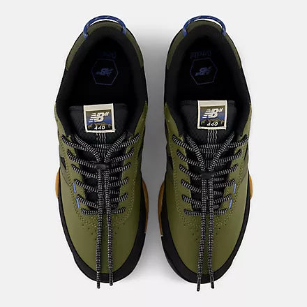New Balance Numeric 440 v2 Low Trail Woodland Green Black
