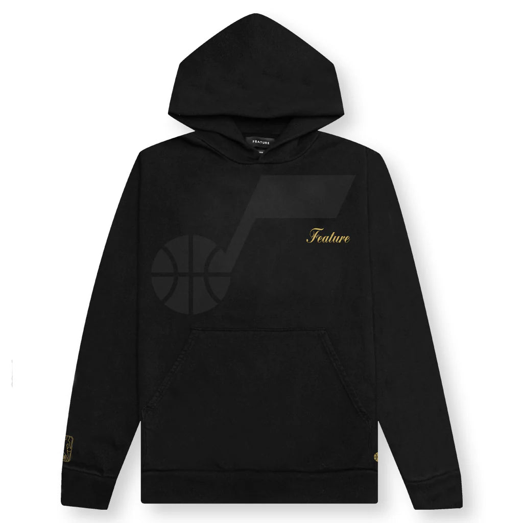 NBA Utah Jazz High Note Hoodie Black