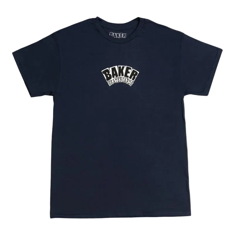 Baker Arch Logo Tee Navy