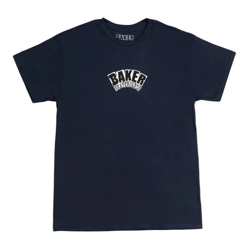 Baker Arch Logo Tee Navy