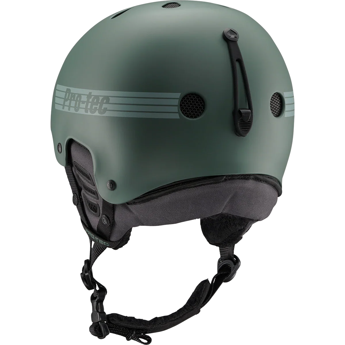 Protec Old School Snow Helmet W MIPS Matte Veridian