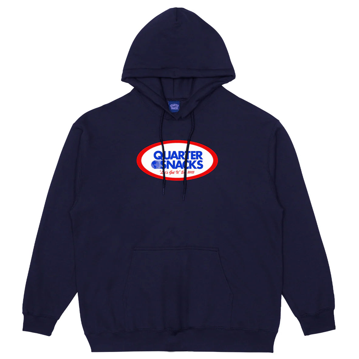 Quartersnacks Oval Hoodie Navy