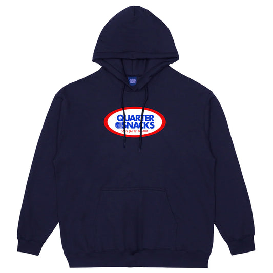 Quartersnacks Oval Hoodie Navy