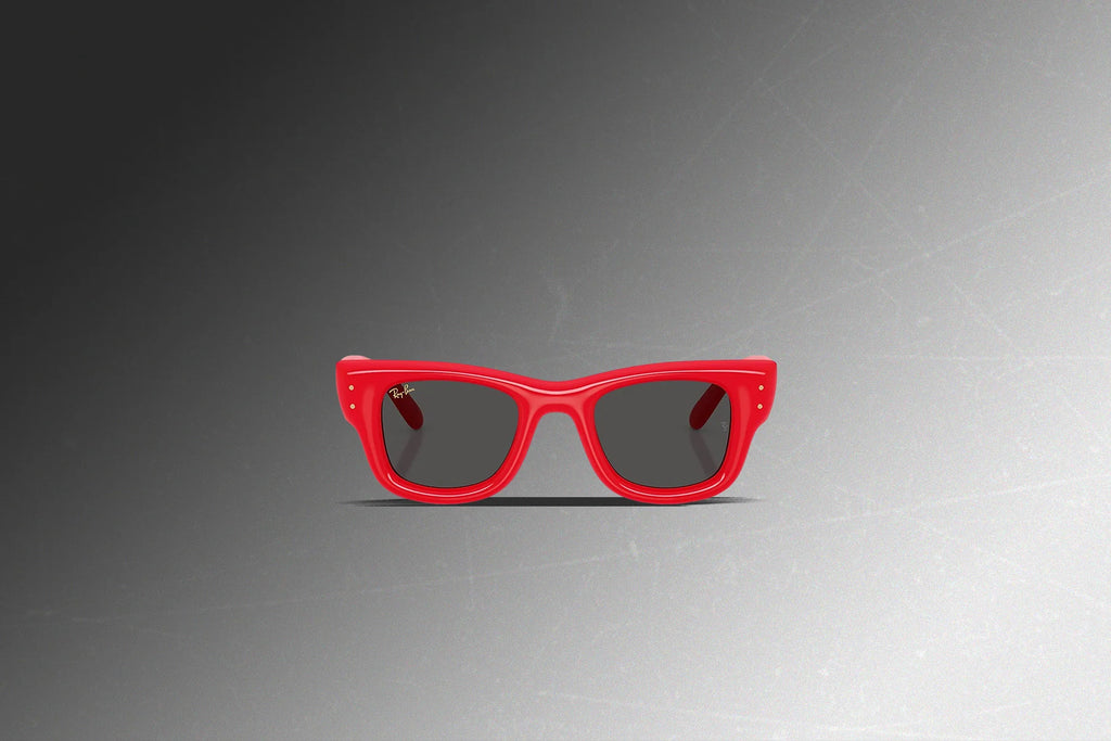 AAP Rocky x Ray Ban Wayfarer Puffer Polished Red