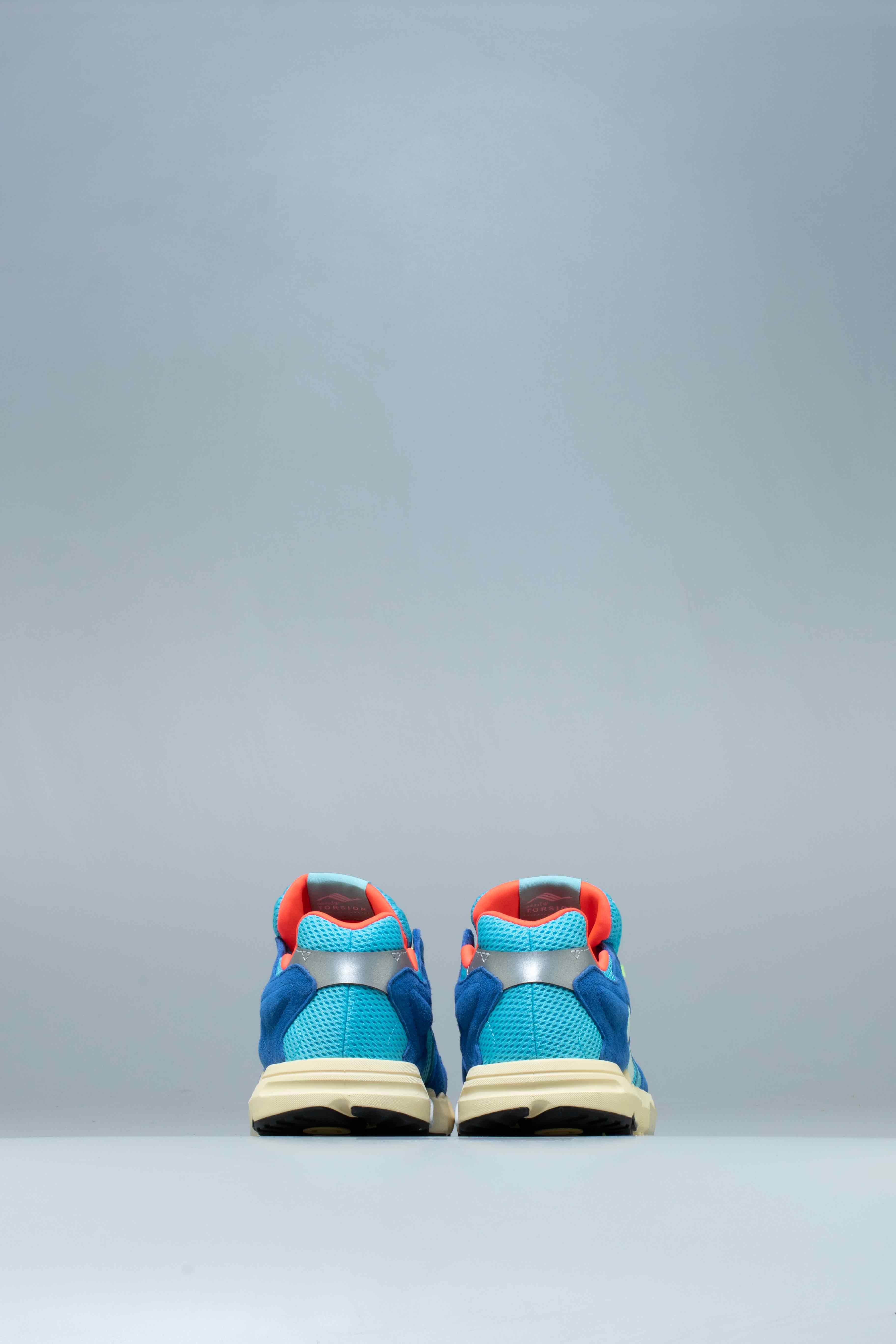 ZX Torsion Mens Lifestyle Shoe Bright Cyan Linen Green Blue