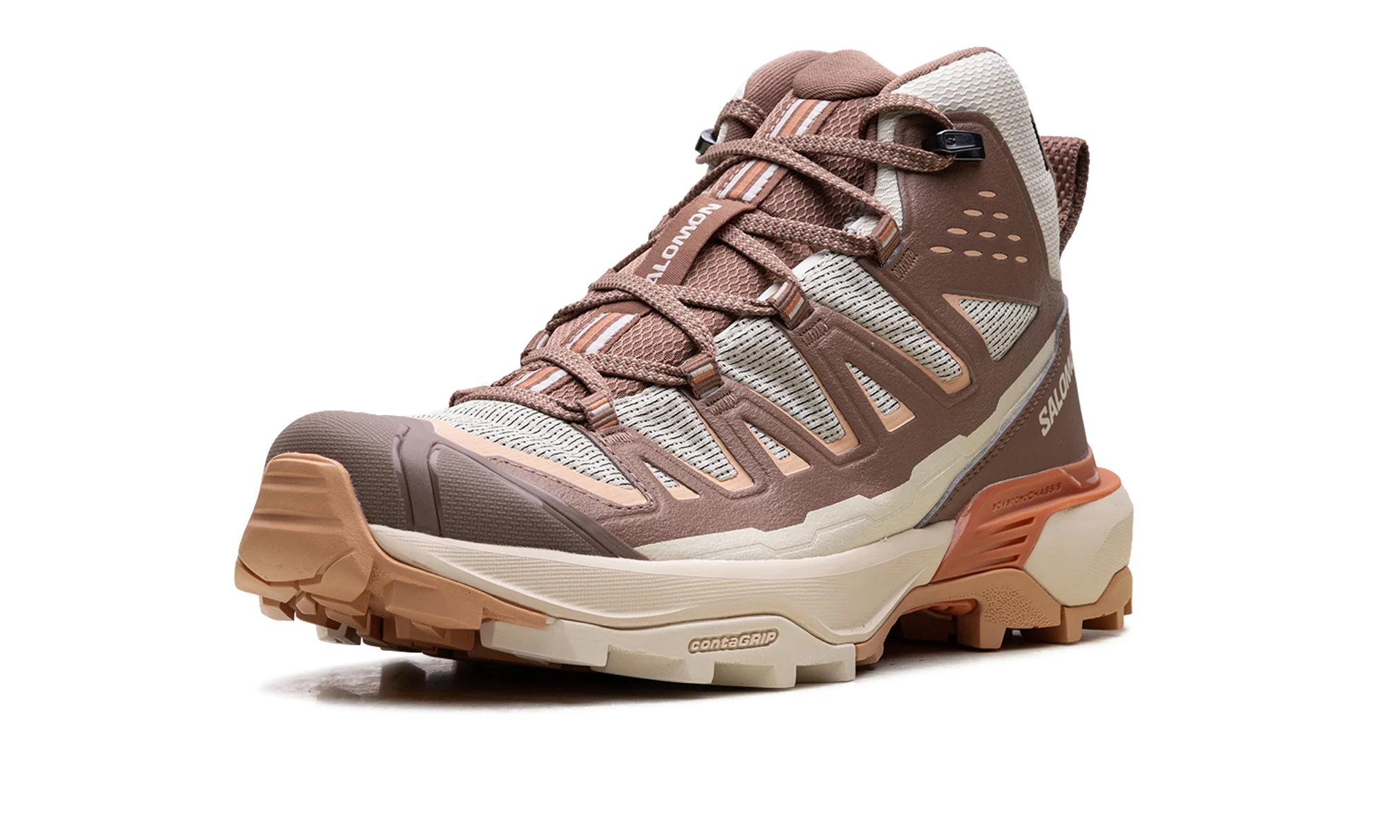X Ultra 360 Edge Mid Gore-Tex WMNS "Shortbread / Raw Umber / Prairie Sunset" L4746270022