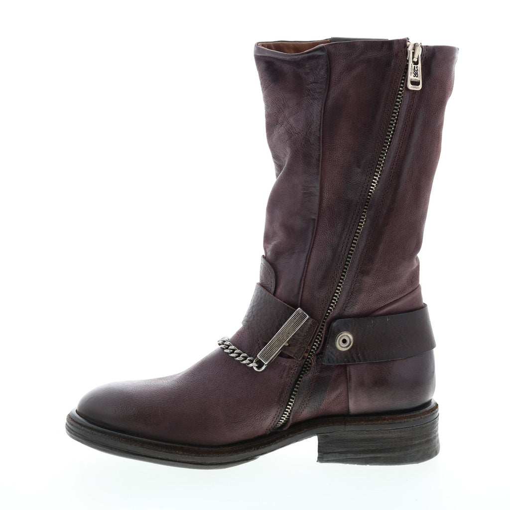 Frey A51305-301 Womens Brown Leather Hook & Loop Casual Dress Boots