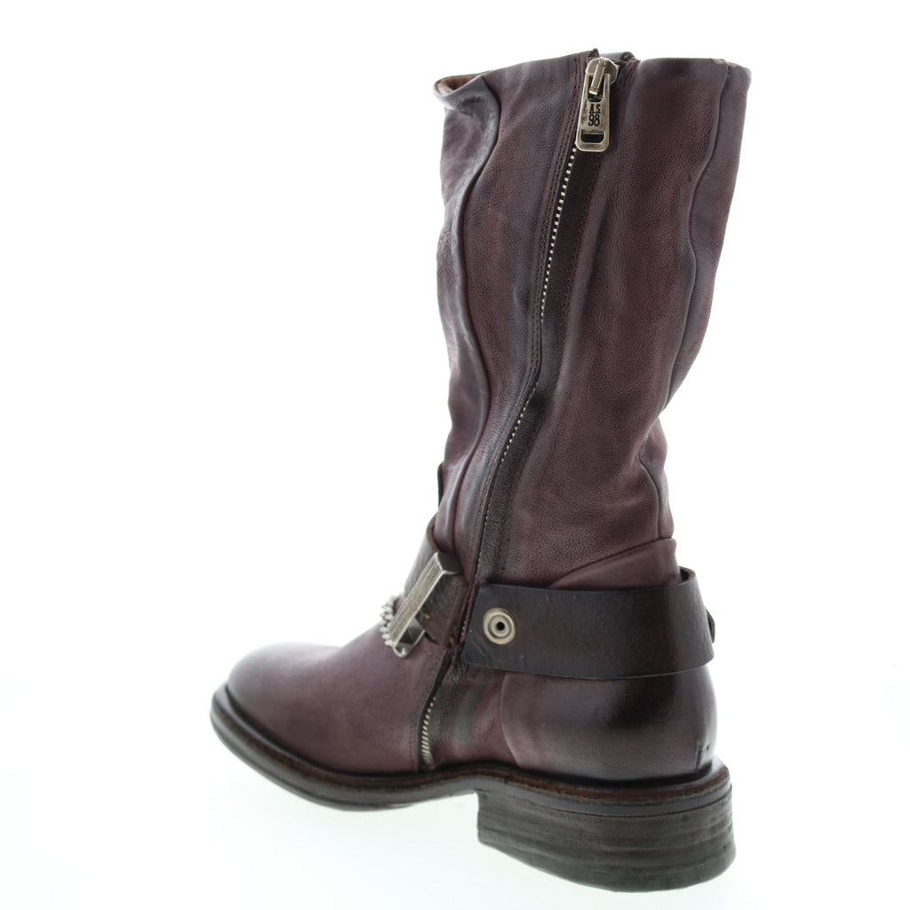 Frey A51305-301 Womens Brown Leather Hook & Loop Casual Dress Boots