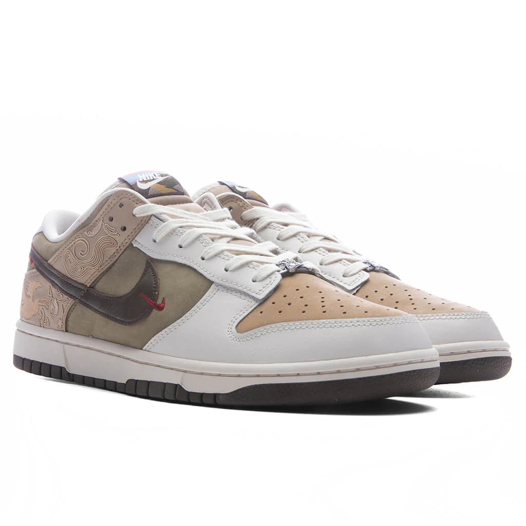 Dunk Low SE LNY Linen Dark Hazel Phantom Neutral Olive