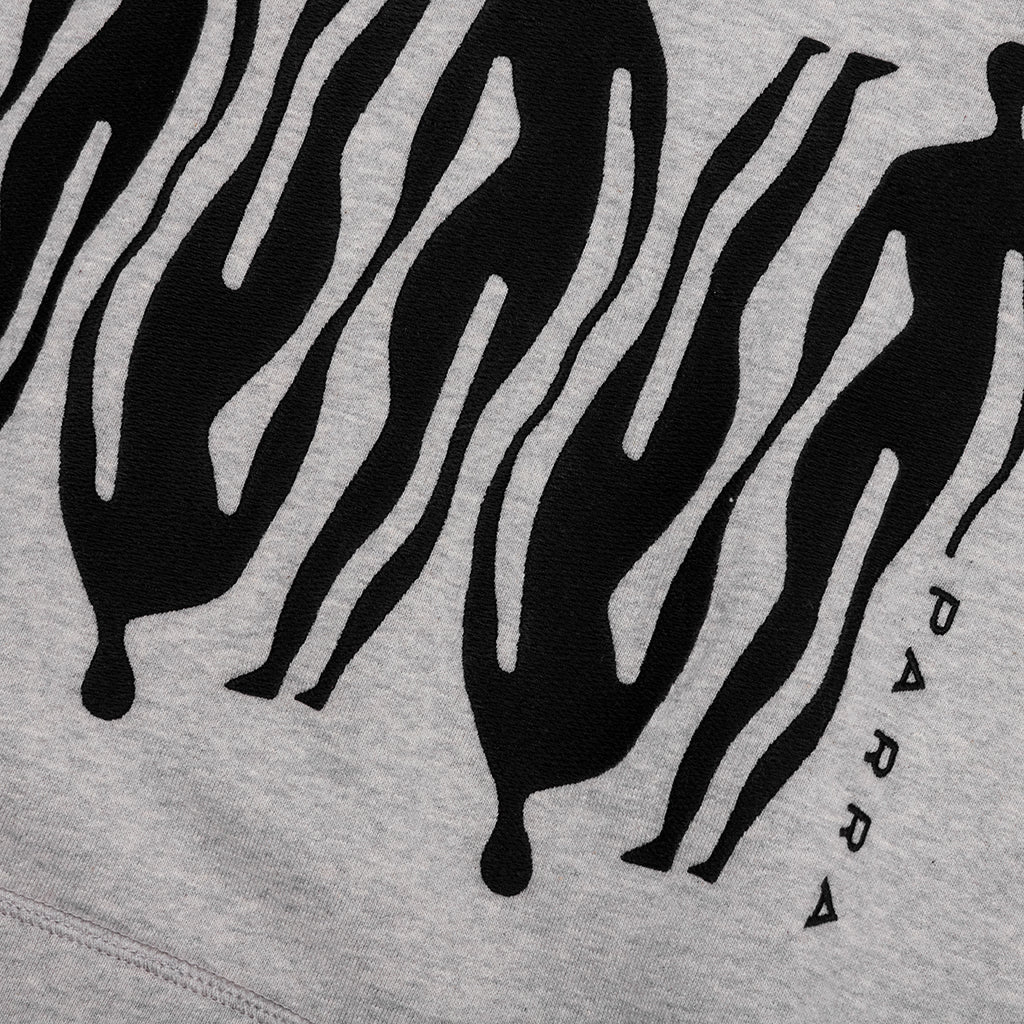 Connected Guy Hooded Sweatshirt Heather Grey