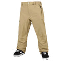 Volcom L Gore Tex Mens Snowboard Pants Dark Khaki