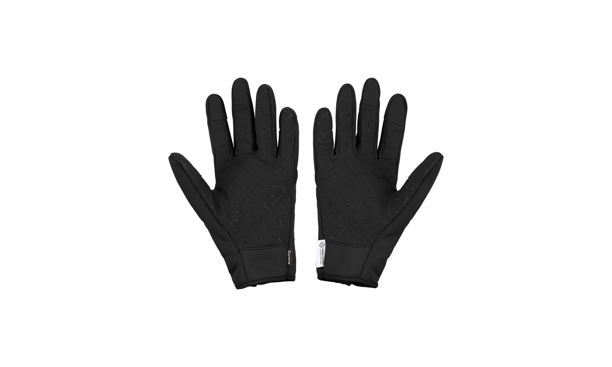WINDSTOPPER Zip Gloves "FW25 - Black" SU26875