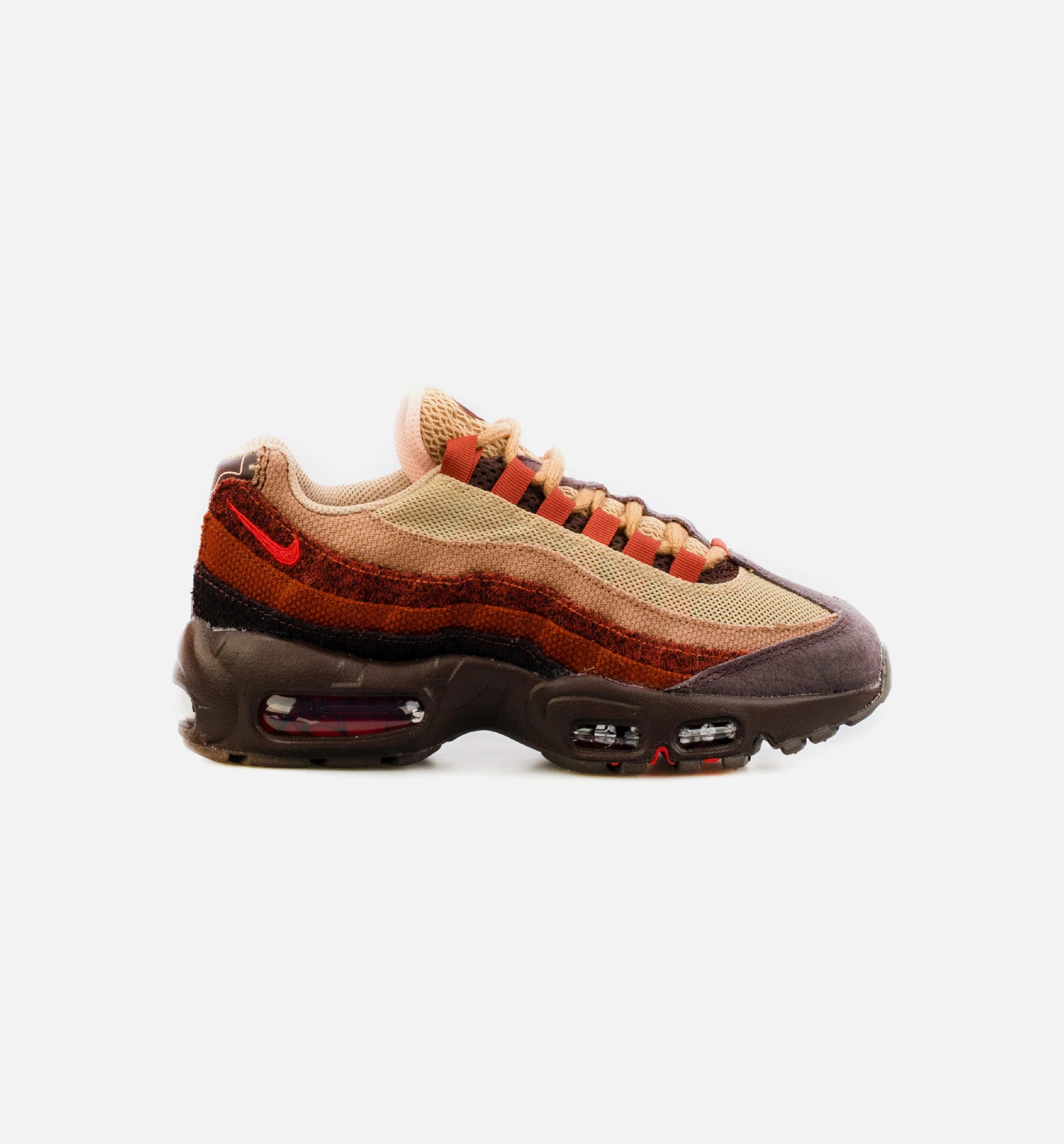 Air Max 95 Anatomy of Air Womens Lifestyle Shoe Brown Red