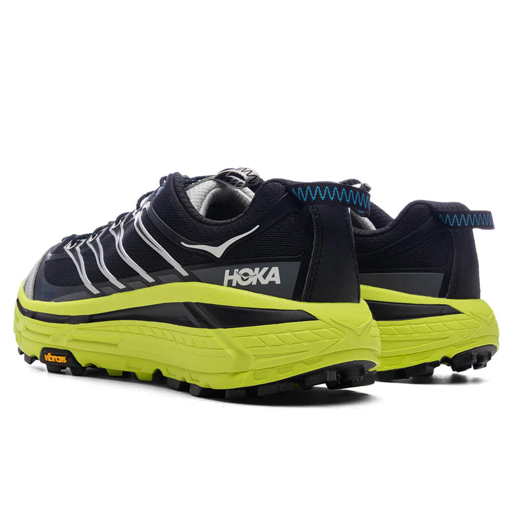 Mafate Three2 Black Hoka Citrus