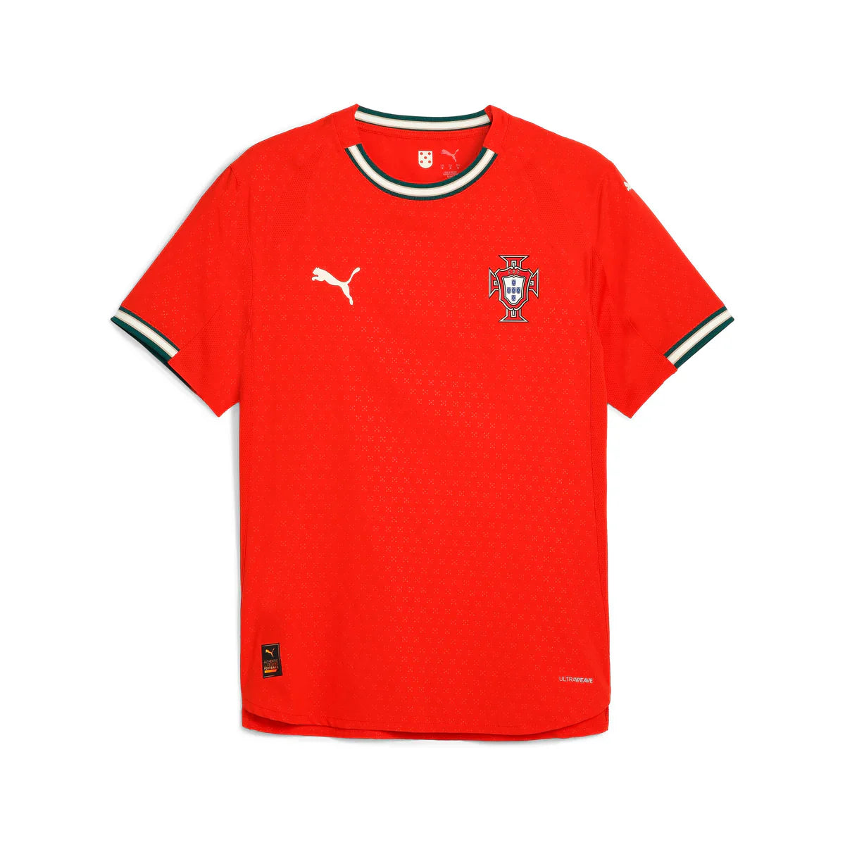 PUMA Portugal Home Authentic Mens Soccer Jersey 25 26 Red