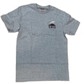 Poets Home Embroidered Tee Heather Grey
