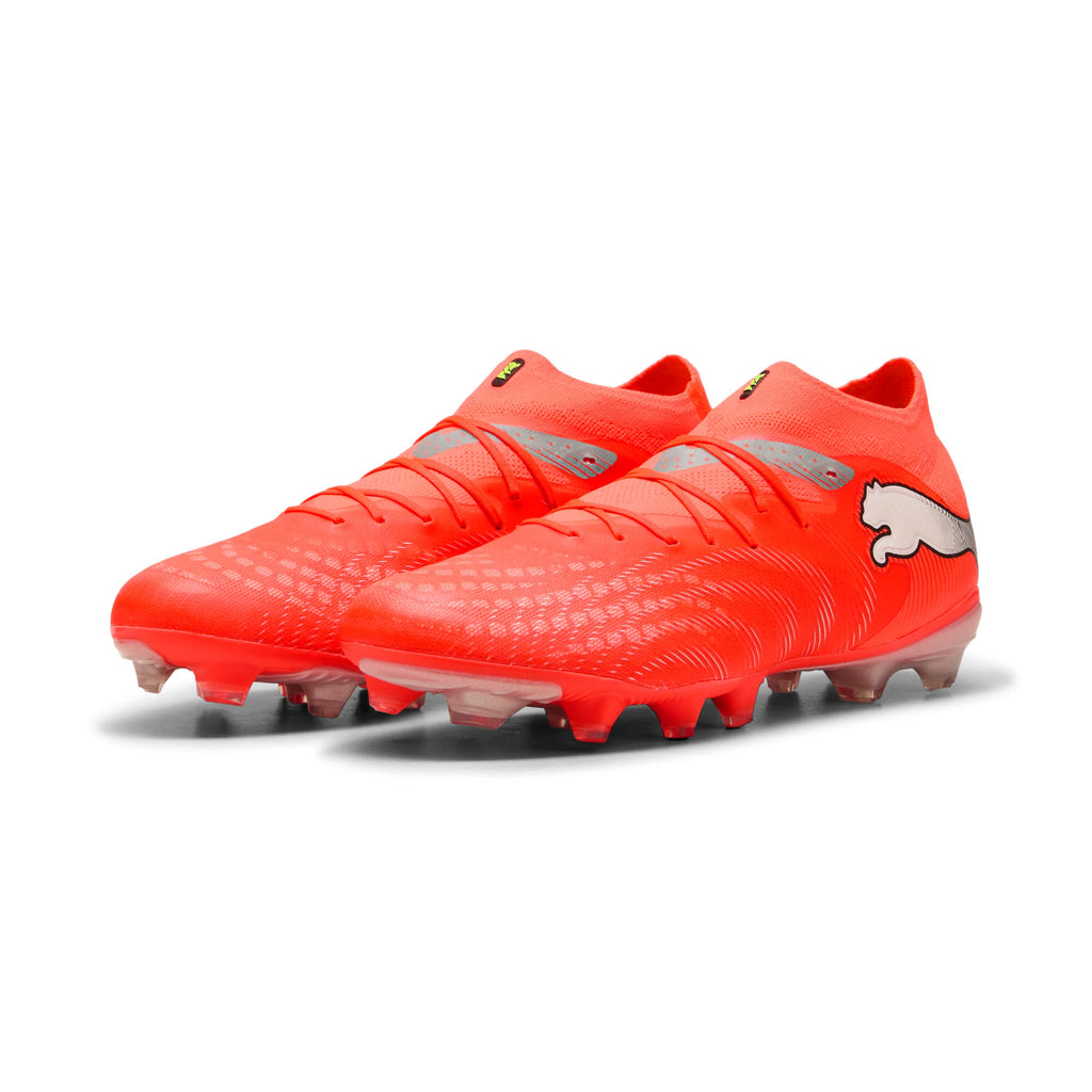 PUMA Future 9 Pro FG AG Firm Multi Ground Mens Soccer Cleats Red White