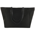 Faye DLX Tote Handbag in Black/Bison