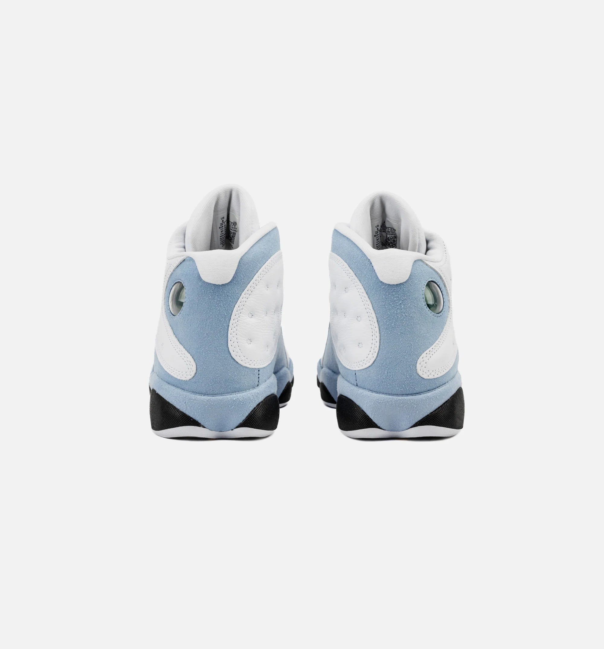 Air Jordan 13 Retro Blue Grey Mens Lifestyle Shoe White Blue Grey Black Yellow Ochre