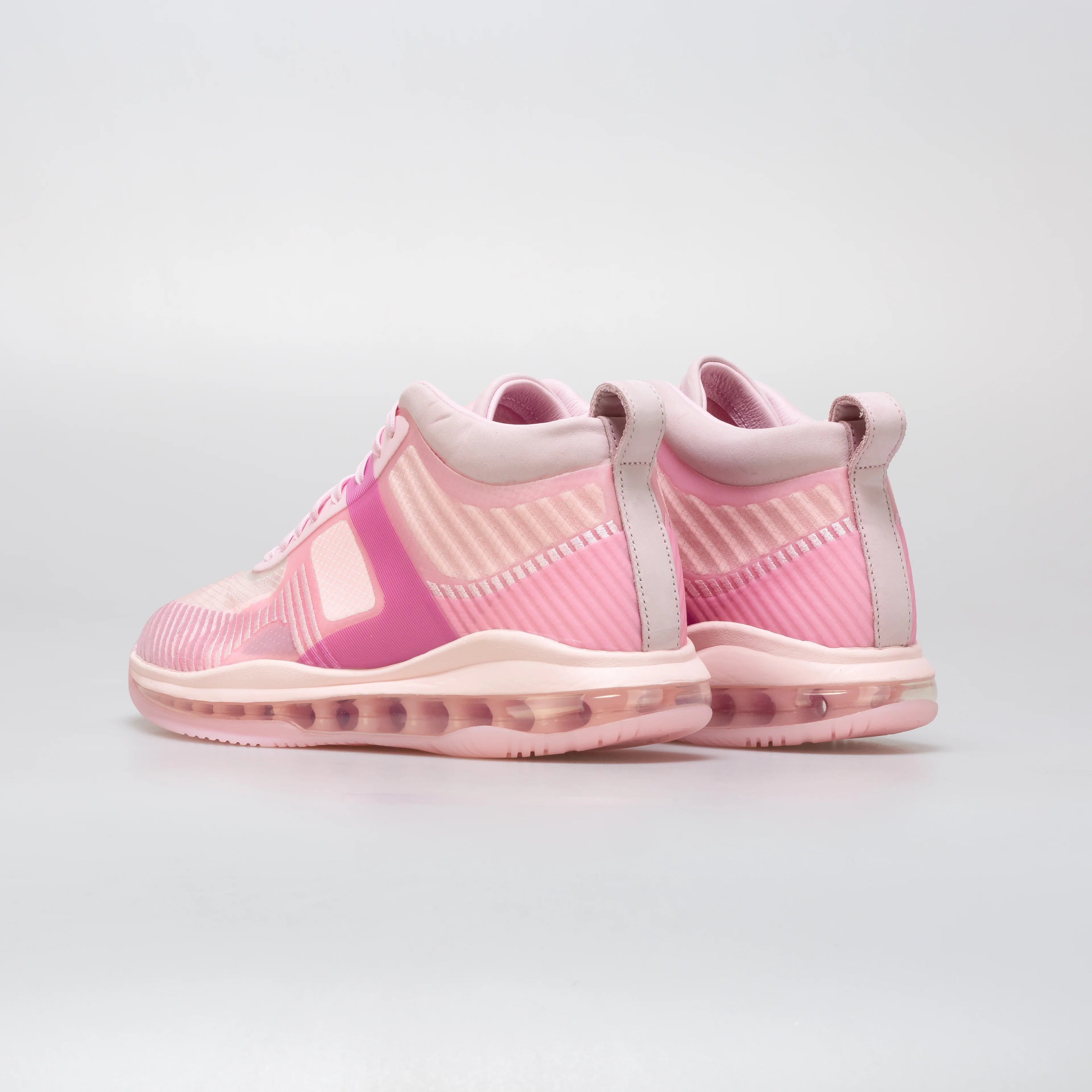 Lebron X John Elliott Icon QS Mens Basketball Shoe Pink Grey