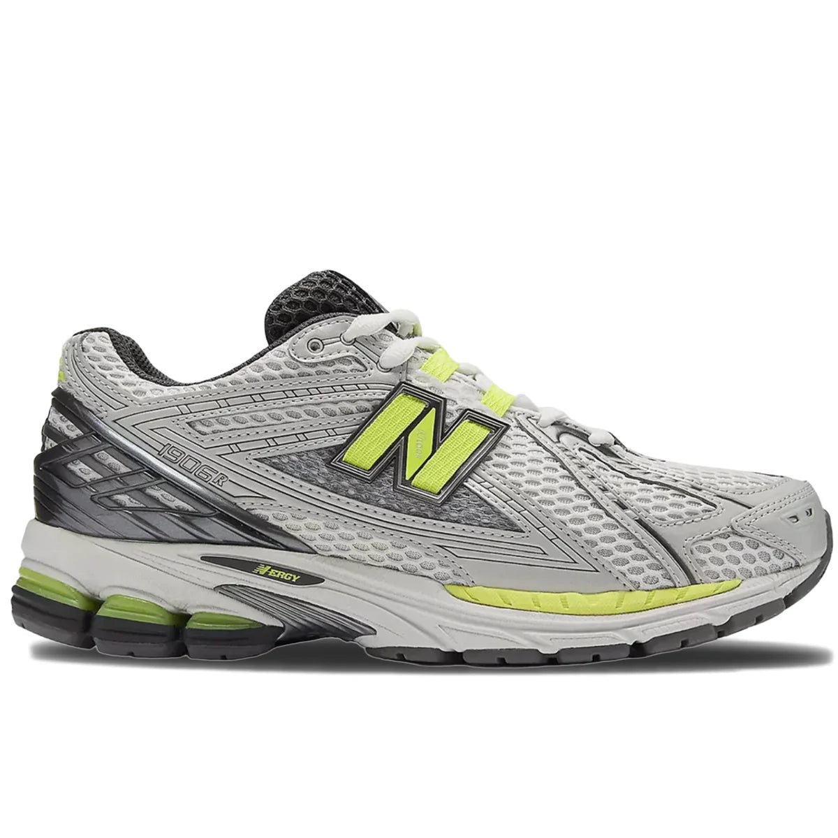 New Balance 1906R Light Silver Metalic Alkaline Green