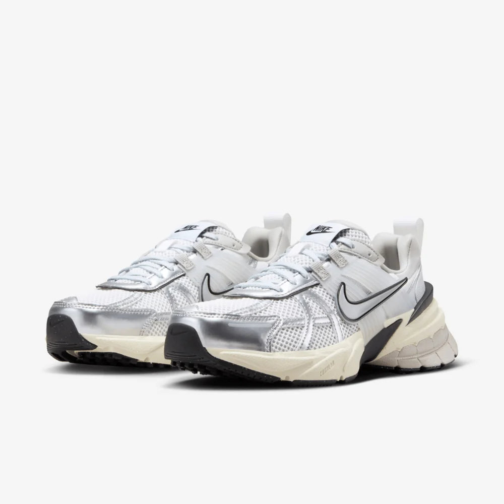 Nike V2K Run Summit White Metallic Silver