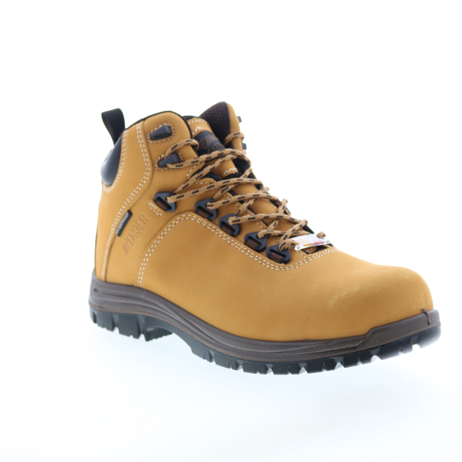 Avenger Breaker Composite Toe Electrical Hazard WP Mens Brown Wide Boots