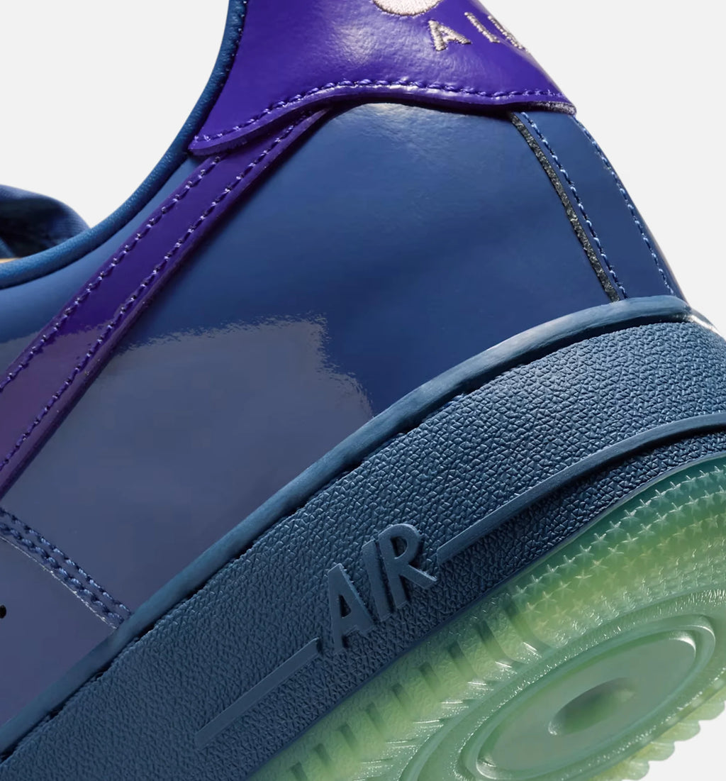 Air Force 1 Low Mystic Navy and Grape Ice Mens Lifestyle Shoe Mystic Navy Grape Ice Light Violet Ore Light Liquid Lime