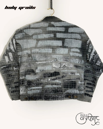 Monochrome Grey Denim Jacket HG x Just A Karigar
