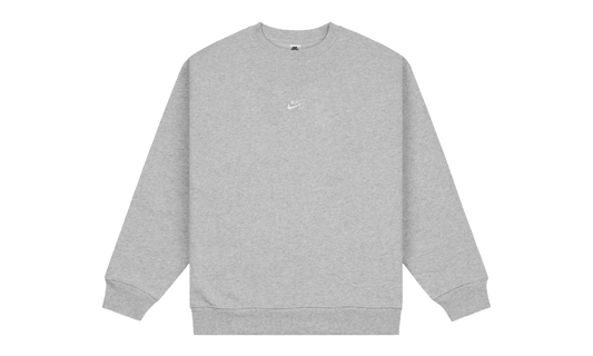 SB Fleece Skate Crewneck Sweatshirt "Dark Grey Heather / White" FV7353 063