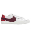 Women's Blazer Low '77 Jumbo - White/Dark Beetroot/Cinnabar/Black