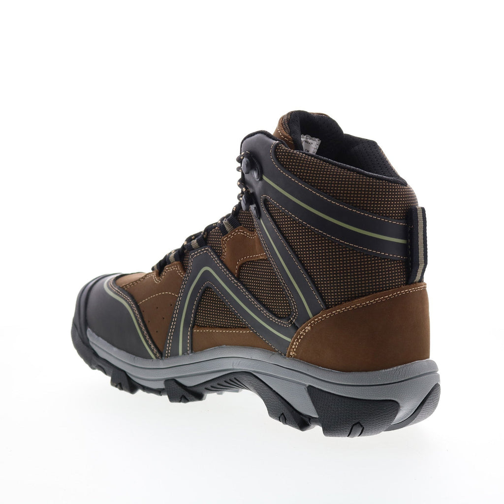 Avenger Crosscut Soft Toe Electric Hazard WP PR 6" Mens Brown Work Boots