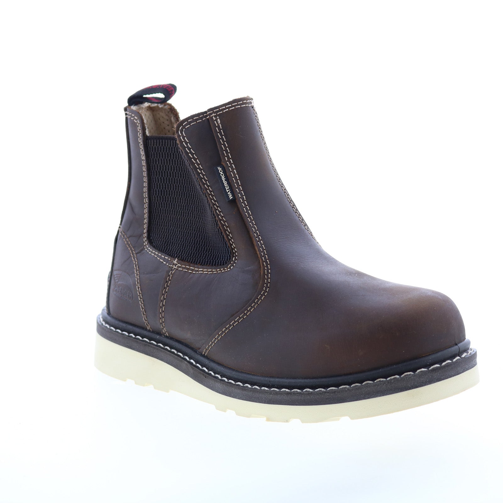 Avenger Wedge Romeo Electrical Hazard Waterproof Womens Brown Work Boots