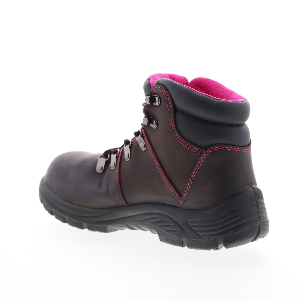 Avenger Framer Soft Toe Electrical Hazard Waterproof Womens Brown Work Boots