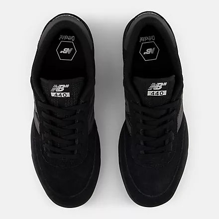 New Balance Numeric 440 V2 Black Black