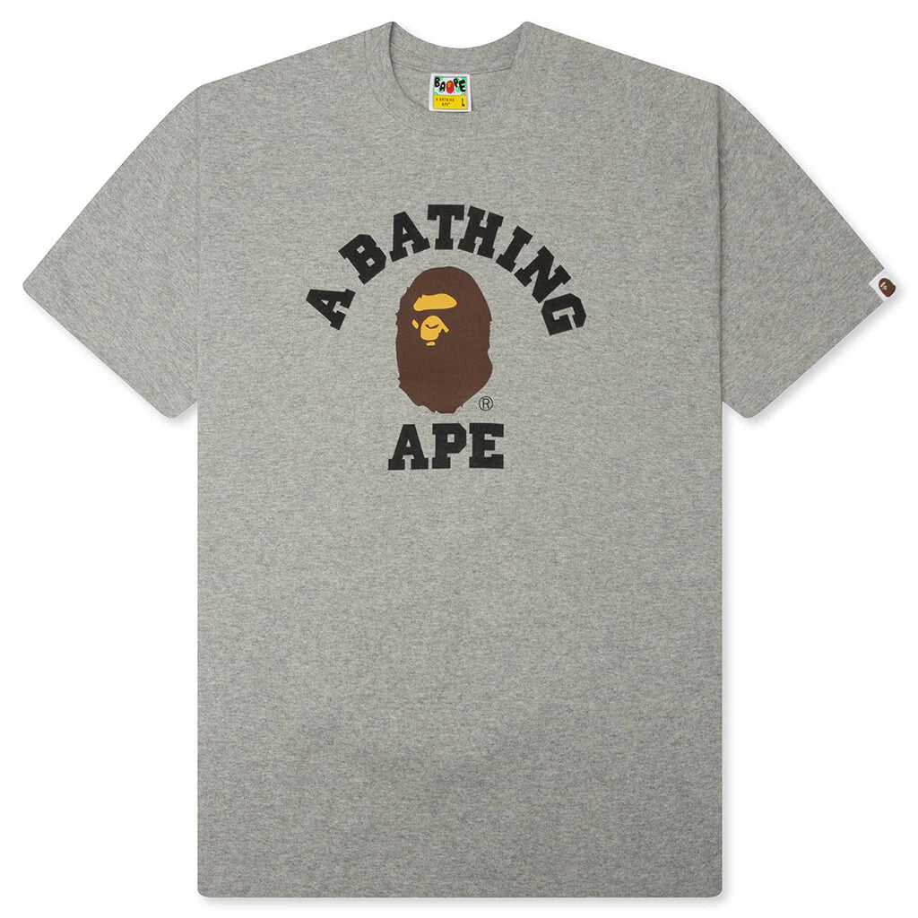 College Tee Gray