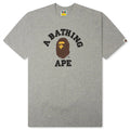 College Tee Gray
