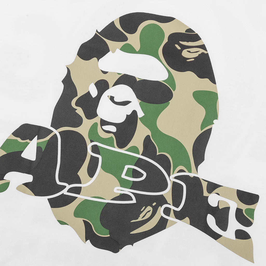 Abc Camo Ape Head Relaxed Fit Tee White