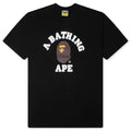 College Tee Black