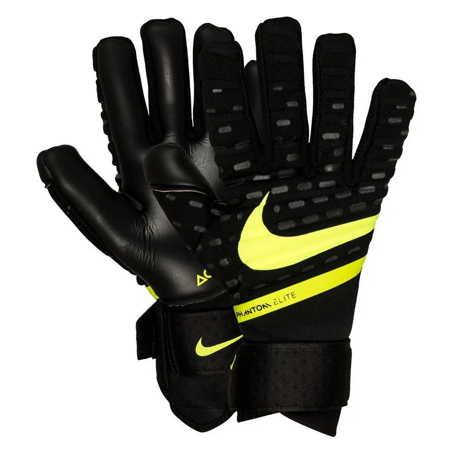 Nike Phantom Elite Goalkeeper Gloves Black Volt