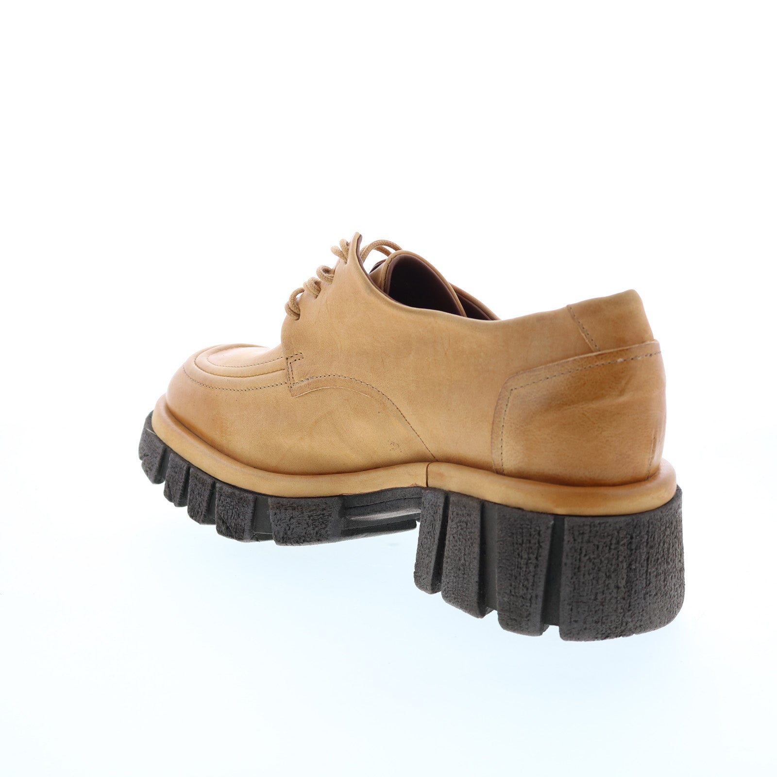 Henrik A82104-101 Womens Brown Leather Oxfords & Lace Ups Casual Shoes