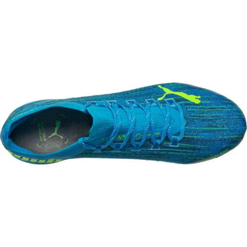 PUMA Ultra 12 FG Firm Ground Boots Blue Yellow