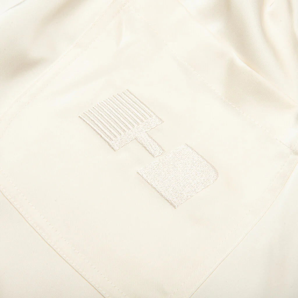 Satin Drawcord 7 Shorts Sand