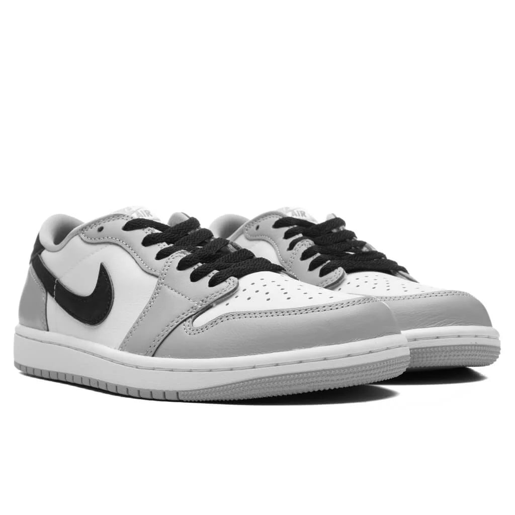 Air Jordan 1 Low OG Barons White Black Wolf Grey