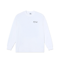 Polar Skate Co Dunes Long Sleeve White
